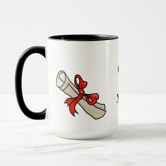 Afstuderen Sheepskin Mok past Jaar aan! (Links)