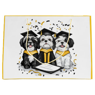 Afstuderen Shih Tzu Dogs Groot Cadeauzakje