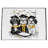 Afstuderen Shih Tzu Dogs Groot Cadeauzakje (Voorkant)