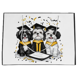 Afstuderen Shih Tzu Dogs Groot Cadeauzakje