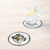 Afstuderen Shih Tzu Dogs Kartonnen Onderzetters (Insitu)