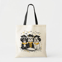 Afstuderen Shih Tzu Dogs Tote Bag