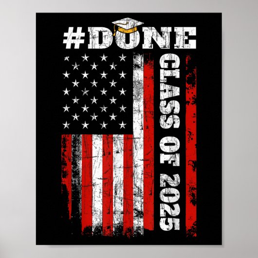 Afstuderen Shirt Design_ Gereed CL van 2025 met on Poster (Voorkant)