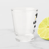Afstuderen Shot Glas (Links)
