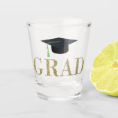 Afstuderen Shot Glass Glas (Voorkant)