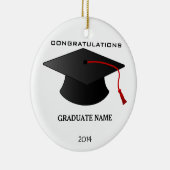 Afstuderen siermiddel keramisch ornament (Rechts)