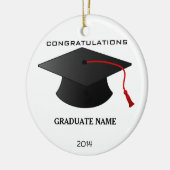 Afstuderen siermiddel keramisch ornament (Links)