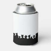 Afstuderen Silhouettes of reünie Koelboxxen Blikjeskoeler (Blikje Achterkant)