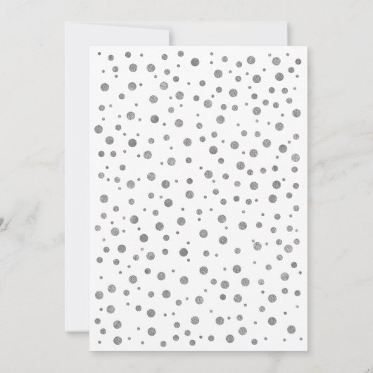 Afstuderen - Silver White Kaart (Achterkant)