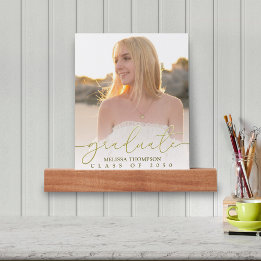 Afstuderen Simple Afstudeerder Typography Minimali Fotoplankje