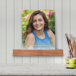 Afstuderen Simple Afstudeerder Typography Minimali Fotoplankje