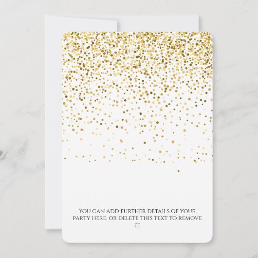 Afstuderen Sip en Dip Fruit Cocktail Pool Party Kaart (Achterkant)