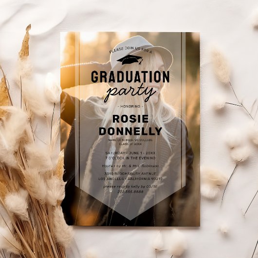 Afstuderen Sjerp Foto Afstudeerfeest Kaart