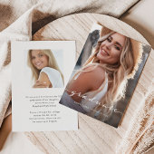 Afstuderen | Slagscript en twee foto's Aankondiging