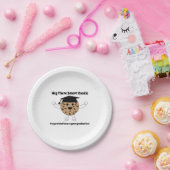 Afstuderen Smart Cookie Funny Papieren Bordje (Feest)