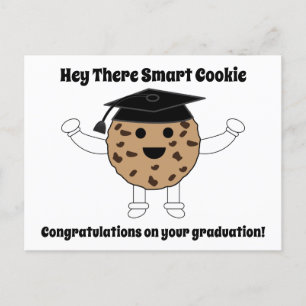 Afstuderen Smart Cookie Funny personaliseren Briefkaart