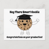 Afstuderen Smart Cookie Funny personaliseren Briefkaart (Voorkant)