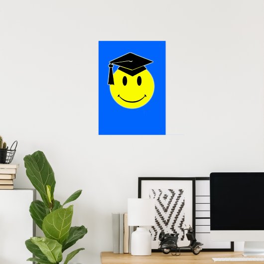 Afstuderen Smile Poster (Thuiskantoor)