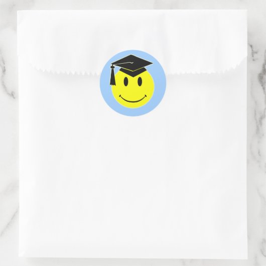 Afstuderen Smile Sticker (Tas)