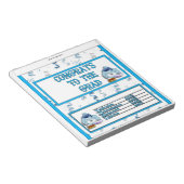 Afstuderen Snoep Bar Wrapper Party Favor Cadeft Notitieblok (Schuin)