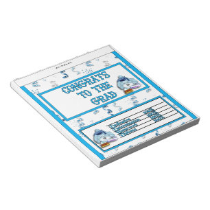 Afstuderen Snoep Bar Wrapper Party Favor Cadeft Notitieblok