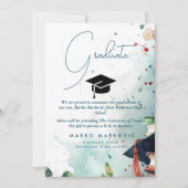 Afstuderen Son I kleurrijke aankondiging (Voorkant)