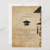 Afstuderen Son I Rustieke aankondiging (Voorkant)