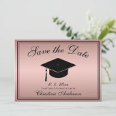 Afstuderen Sparen het Roos van het Manuscript van  Kaart (Staand voorkant)