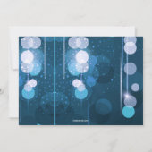 Afstuderen Sparkles Photo Invitation Kaart (Achterkant)