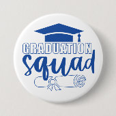 Afstuderen Squad 2023 Afstuderen Ronde Button 7,6 Cm (Voorkant)