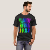 Afstuderen Squad 2023 Regenboog T-shirt (Voorkant volledig)