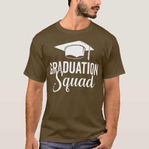 Afstuderen Squad College Friends School Afstudeerd T-shirt