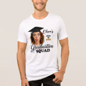 Afstuderen Squad Gepersonaliseerde Familie Matchin Tri-Blend Shirt (Voorkant)