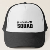 Afstuderen Squad T-Shirt Trucker Pet (Voorkant)