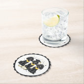 Afstuderen Standaard Poedelhonden Kartonnen Onderzetters (Insitu)