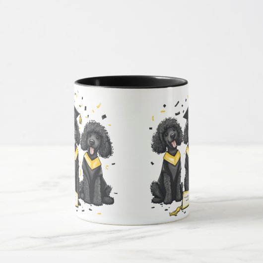 Afstuderen Standaard Poedelhonden Mok (Midden)