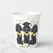 Afstuderen Standaard Poedelhonden Papieren Bekers (Achterkant)