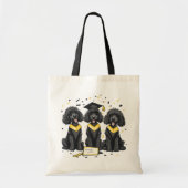 Afstuderen Standaard Poedelhonden Tote Bag (Voorkant)