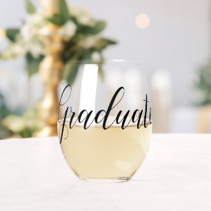 Afstuderen Stemless wijnglas Zonder Voet