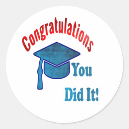 Afstuderen Sticker
