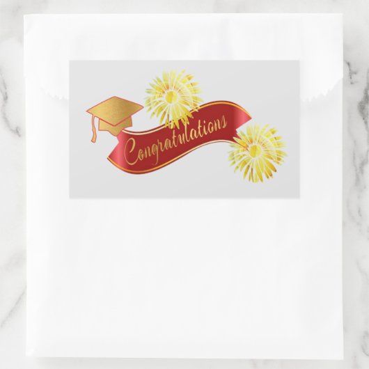 Afstuderen Sticker (Tas)