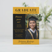 Afstuderen Stijlvol tijdschrift Hoesje geïnspireer Kaart (Staand voorkant)