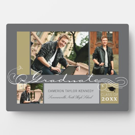 Afstuderen stijlvolle scrollers 3 Foto Afstuderen  Fotoplaat (voorkant)