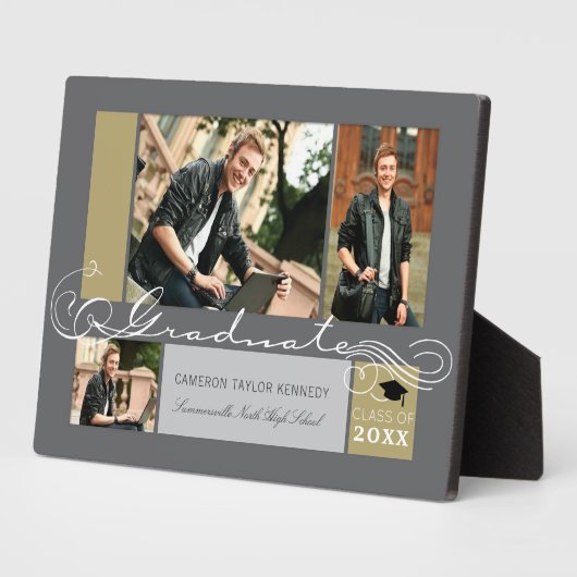 Afstuderen stijlvolle scrollers 3 Foto Afstuderen  Fotoplaat (Zijkant)