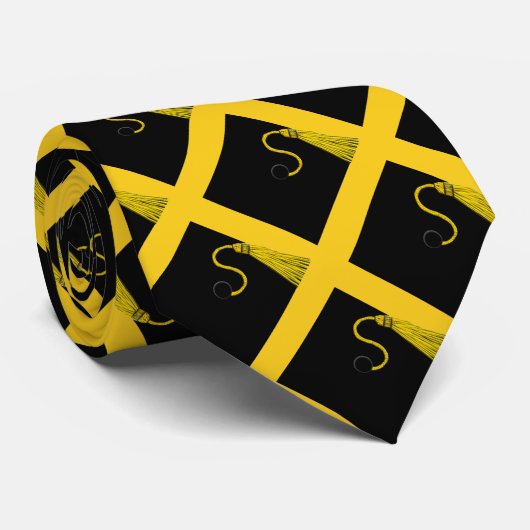 Afstuderen Stropdas voor nieuwigheden (Opgerold)