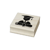 Afstuderen student rubberstempel (Stempel)