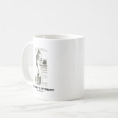 Afstuderen student (Skelet) Koffiemok (Voorkant links)
