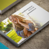 Afstuderen Student University Graduation Cap Foto Visitekaartje