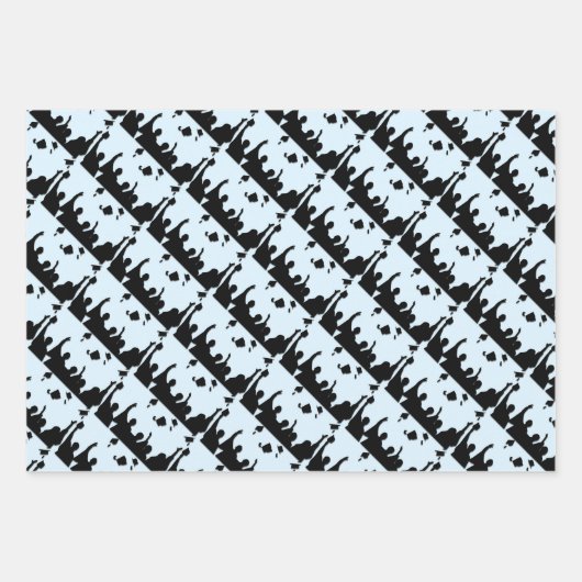 Afstuderen Studenten Afstuderen Inpakpapier Vel (Voorkant)