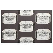 Afstuderen studenten met vast all Diploma Stof (Fat Quarter)